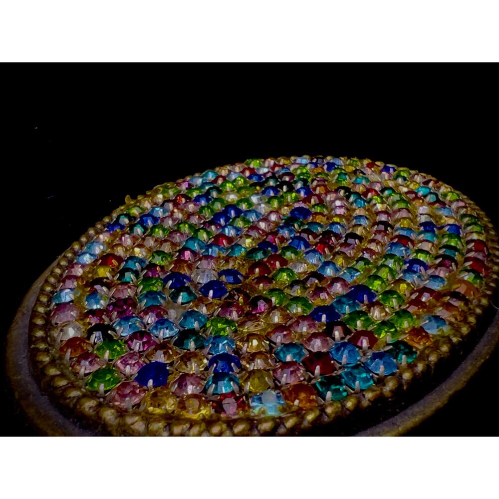 Bling Rhinestone Handmade Belt Buckle - Picture 5 of 5